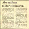 Artikel ur Sydsvenska Dagbladet om vår ankomst till Dakar. Klicka på bilden för att förstora!