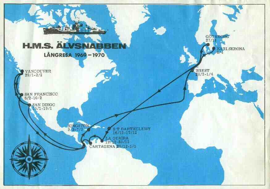 Karta ver lngresan 1969-70.